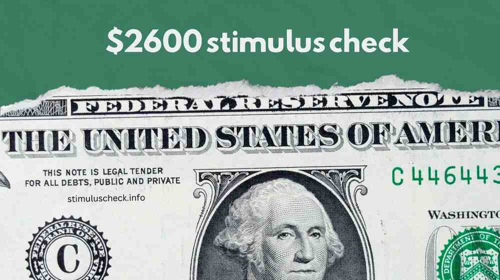 $2600 stimulus check