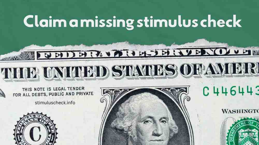 claim a missing stimulus check